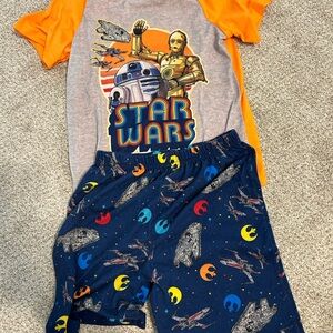 Star Wars Pajama Set Boys S 6/7